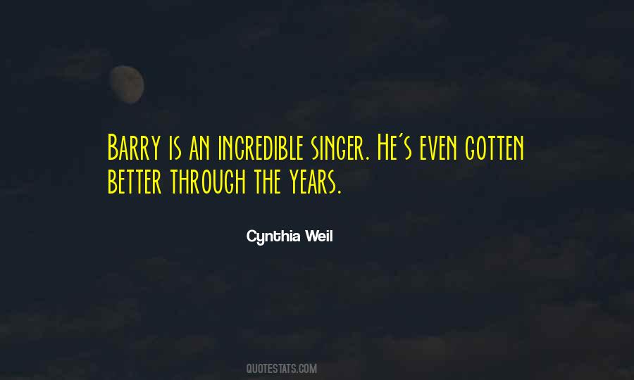 Cynthia Weil Quotes #613541