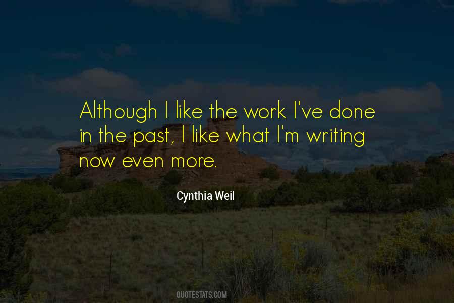 Cynthia Weil Quotes #747955