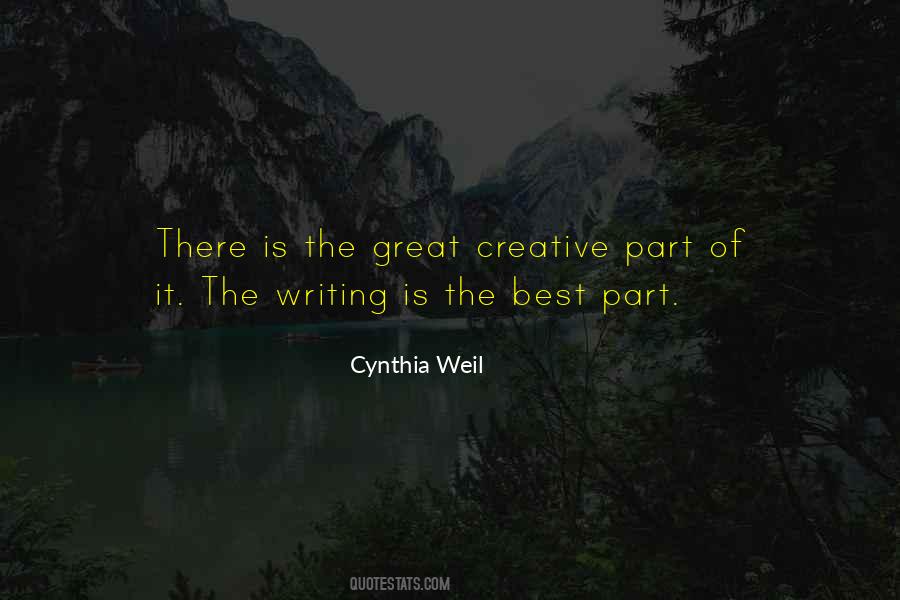 Cynthia Weil Quotes #989975