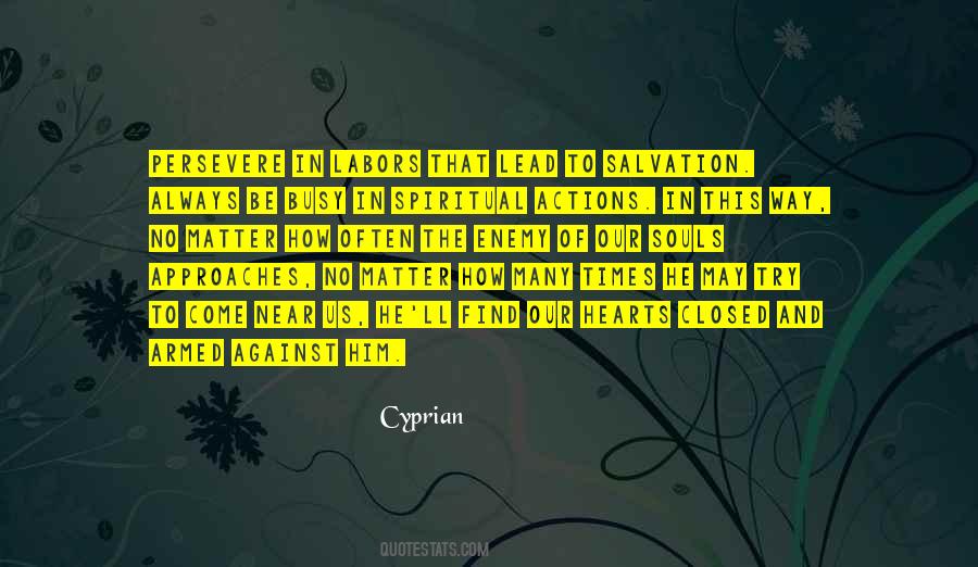 Cyprian Quotes #1336267