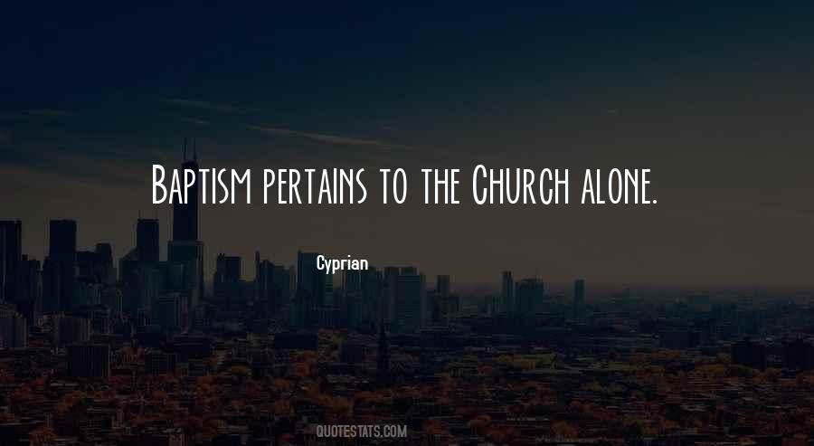 Cyprian Quotes #782544