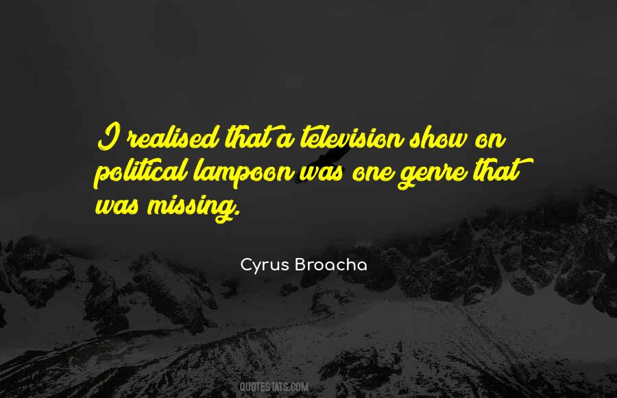 Cyrus Broacha Quotes #1487324