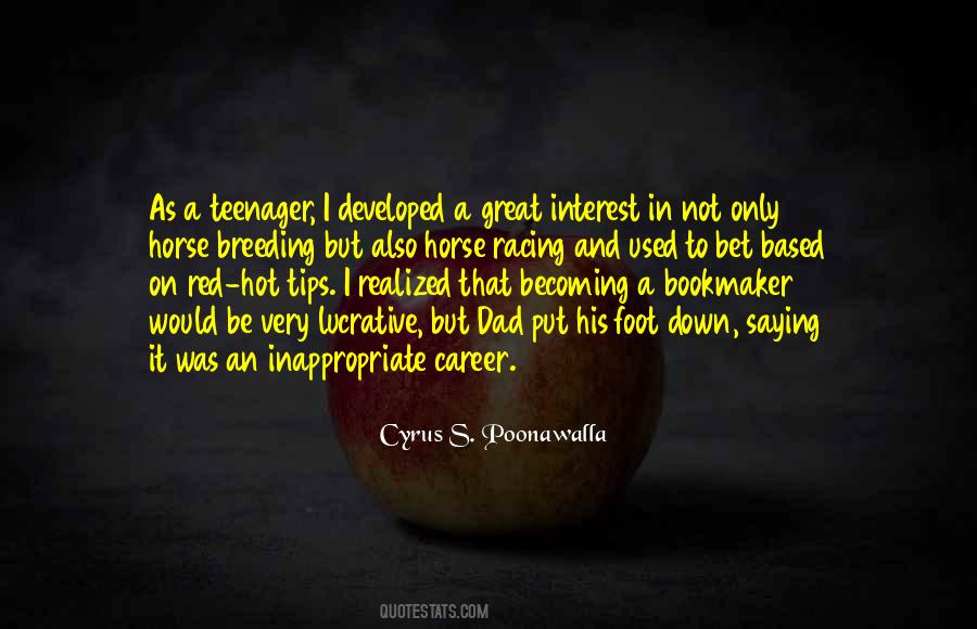 Cyrus S. Poonawalla Quotes #319787