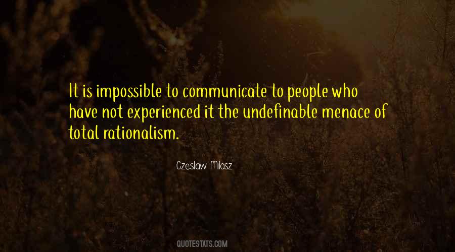 Czeslaw Milosz Quotes #1148349