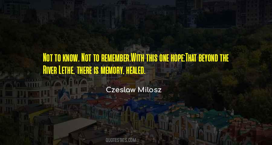 Czeslaw Milosz Quotes #1173765
