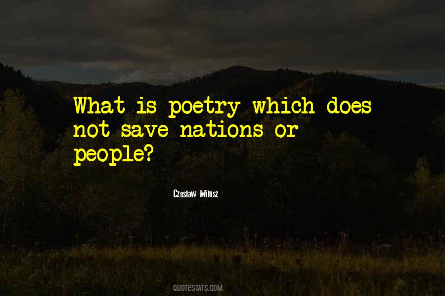 Czeslaw Milosz Quotes #16417