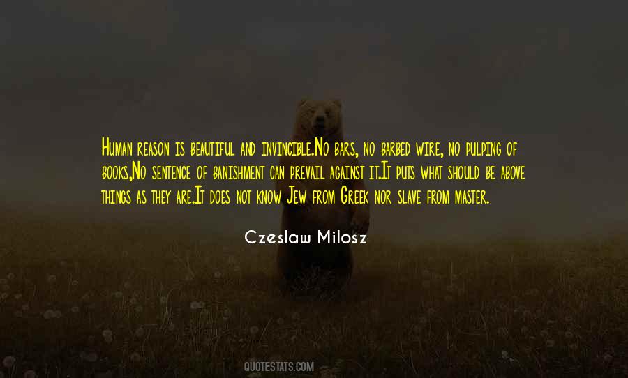 Czeslaw Milosz Quotes #1852173