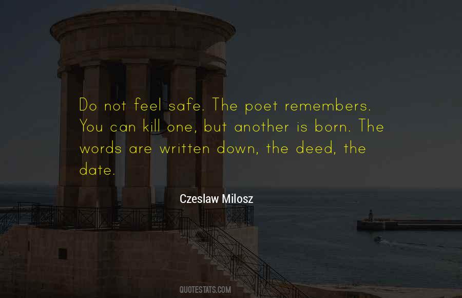 Czeslaw Milosz Quotes #231743
