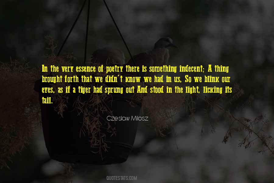 Czeslaw Milosz Quotes #278925