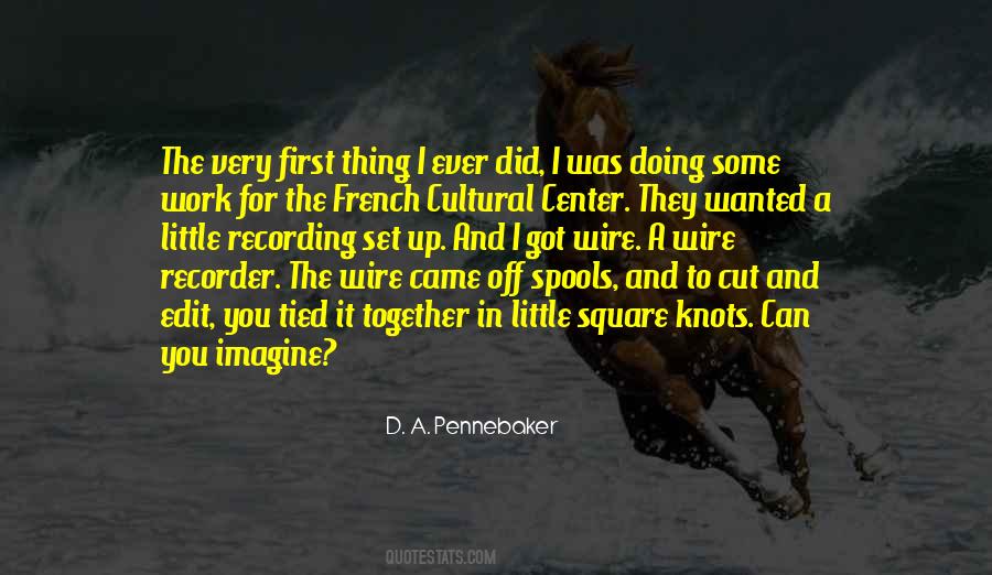 D. A. Pennebaker Quotes #1535972