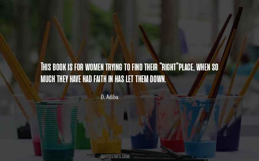 D. Adiba Quotes #71577 D. Adiba Quotes #71577