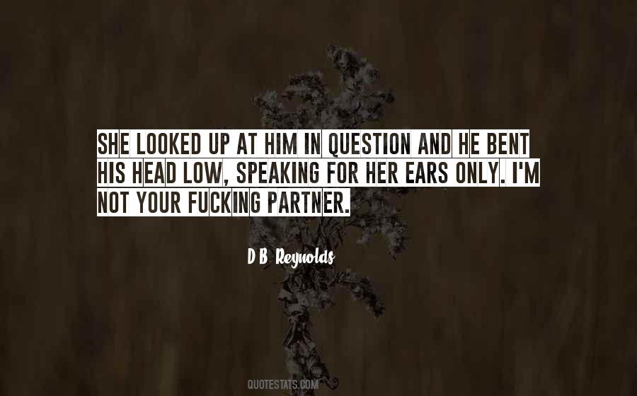 D.B. Reynolds Quotes #1494681