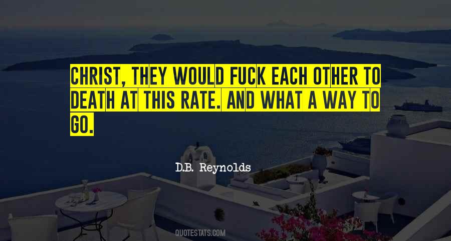 D.B. Reynolds Quotes #681822