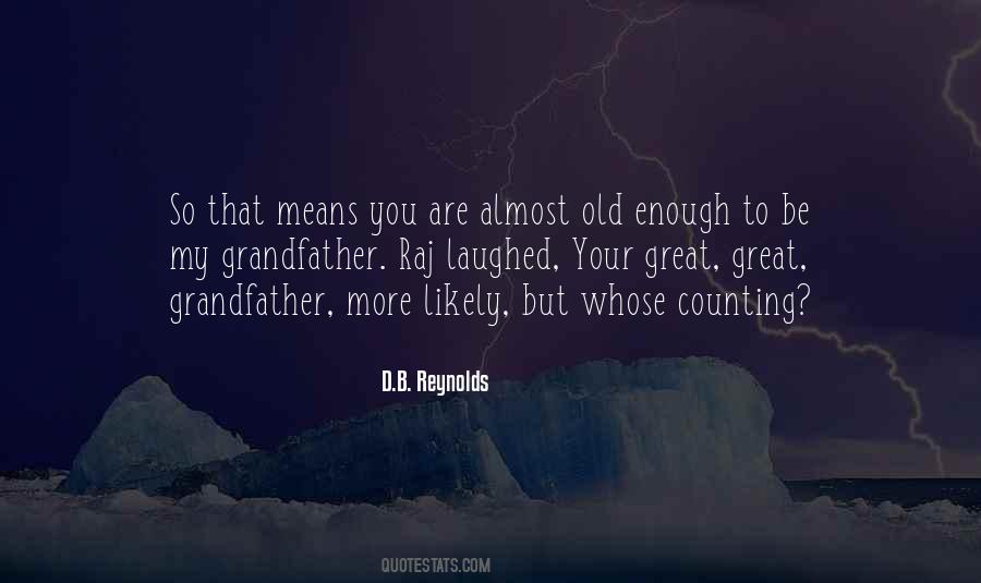 D.B. Reynolds Quotes #82479