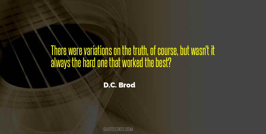 D.C. Brod Quotes #38510