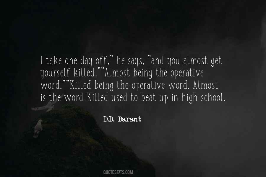 D.D. Barant Quotes #1762469