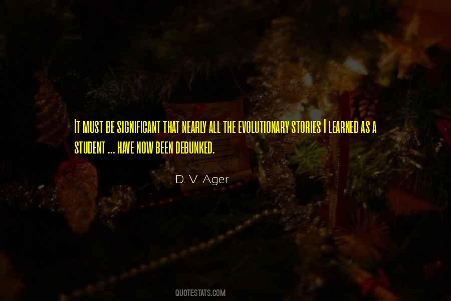 D. V. Ager Quotes #150147