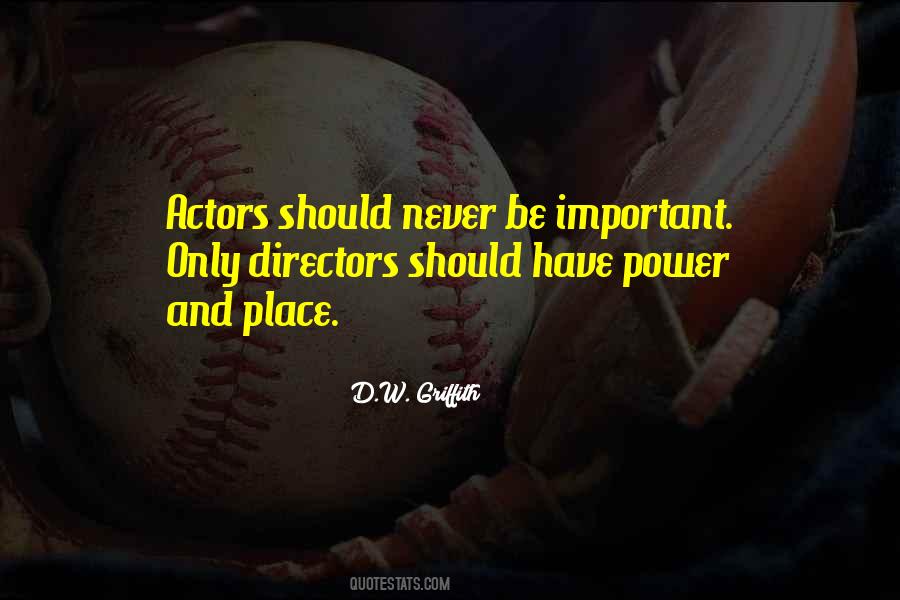 D.W. Griffith Quotes #187981