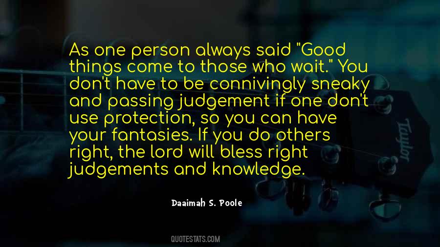 Daaimah S. Poole Quotes #463971