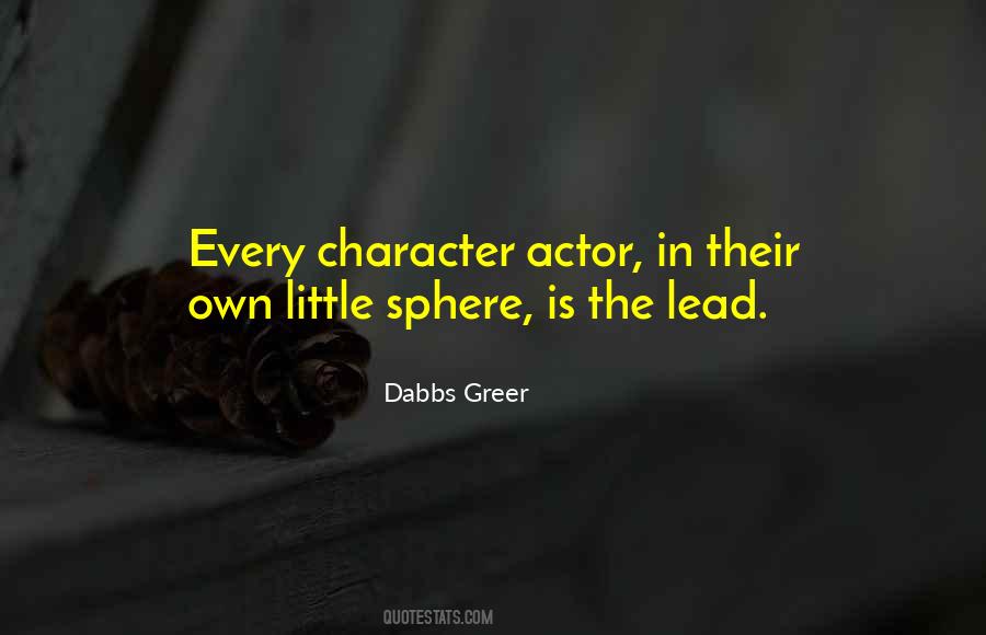 Dabbs Greer Quotes #658323