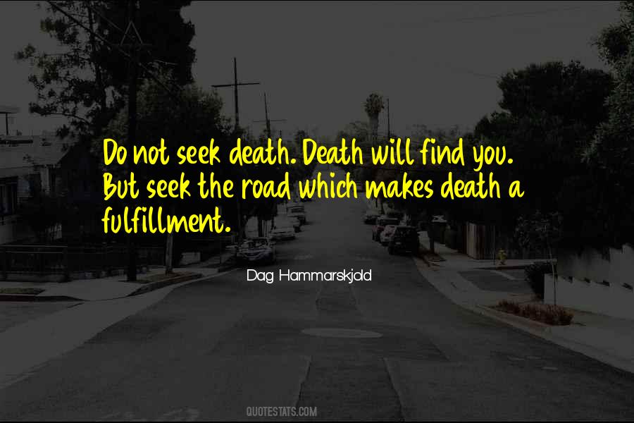 Dag Hammarskjold Quotes #1825461