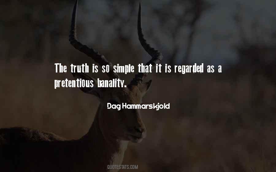 Dag Hammarskjold Quotes #497664