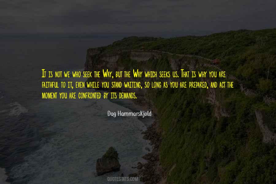 Dag Hammarskjold Quotes #670771