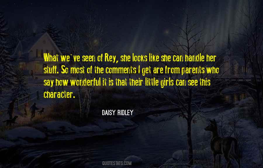 Daisy Ridley Quotes #319627