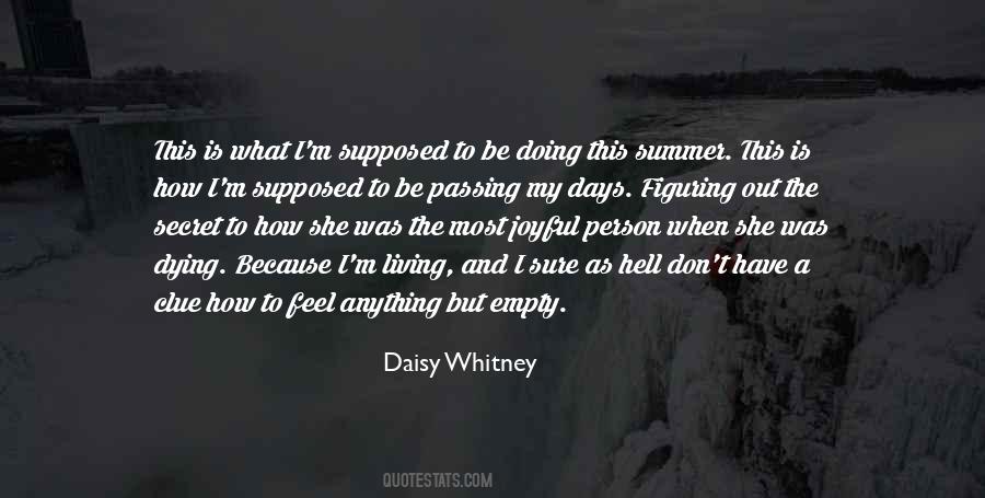 Daisy Whitney Quotes #1127573