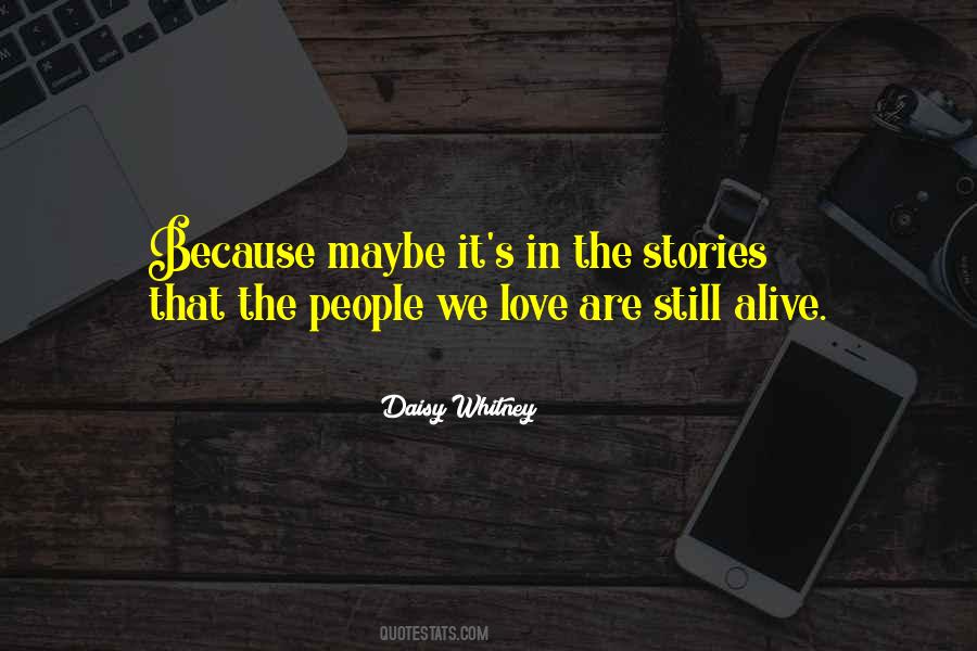 Daisy Whitney Quotes #1776438