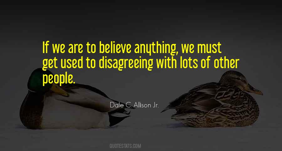 Dale C. Allison Jr. Quotes #1696298