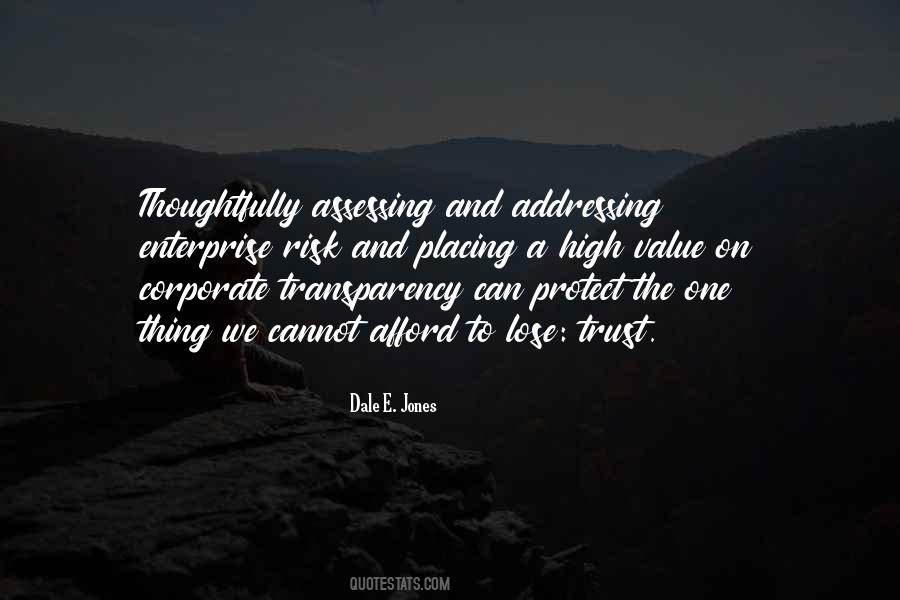 Dale E. Jones Quotes #1154984