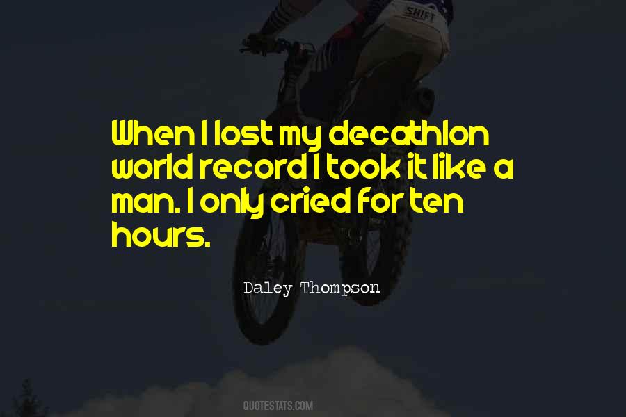 Daley Thompson Quotes #1712752