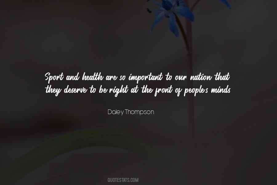 Daley Thompson Quotes #1794159