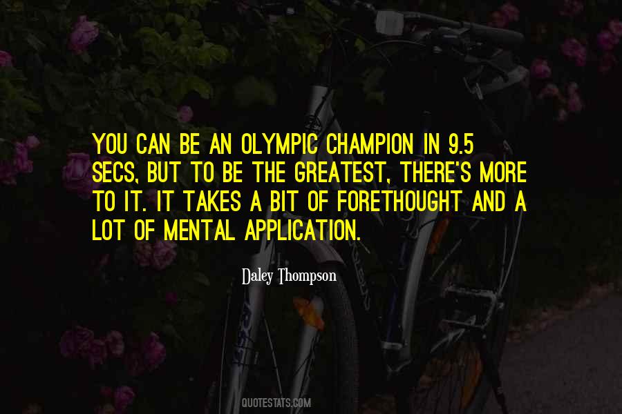 Daley Thompson Quotes #1875328