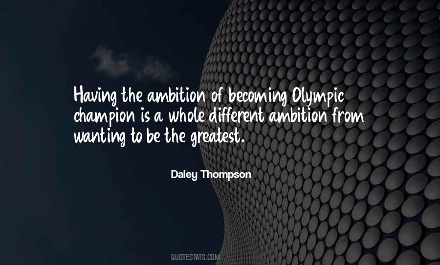 Daley Thompson Quotes #616475