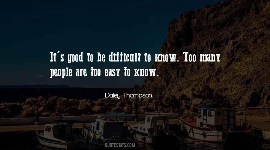 Daley Thompson Quotes #690019