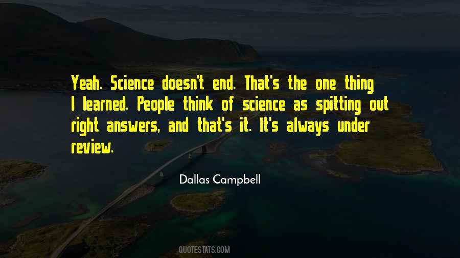 Dallas Campbell Quotes #739622