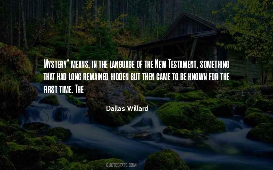 Dallas Willard Quotes #451068