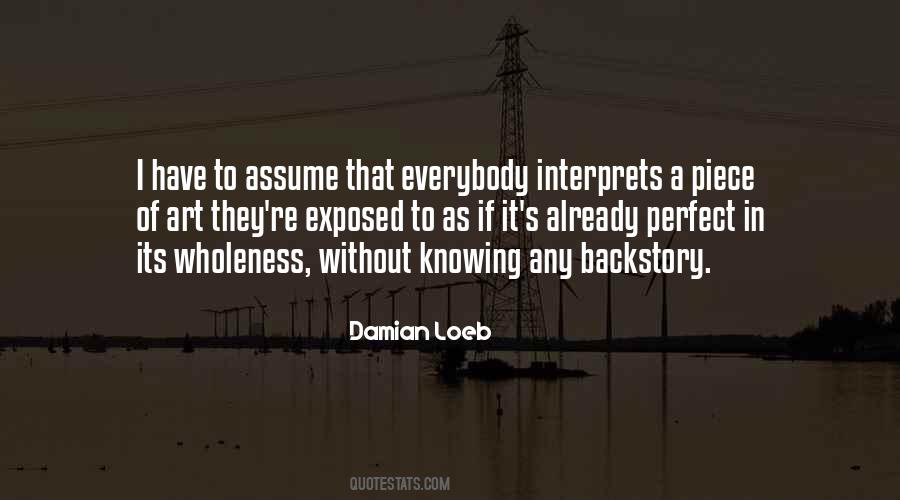 Damian Loeb Quotes #1285113
