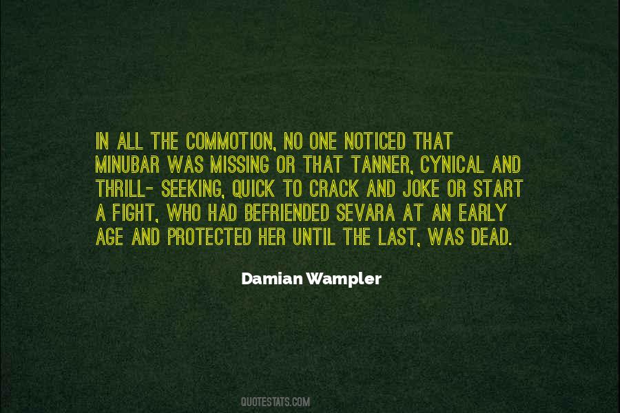 Damian Wampler Quotes #88280