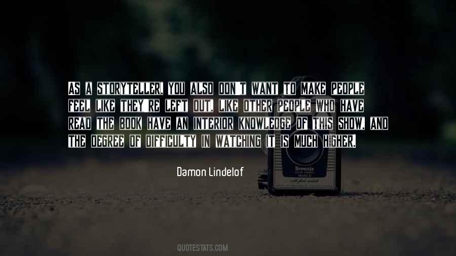 Damon Lindelof Quotes #308823