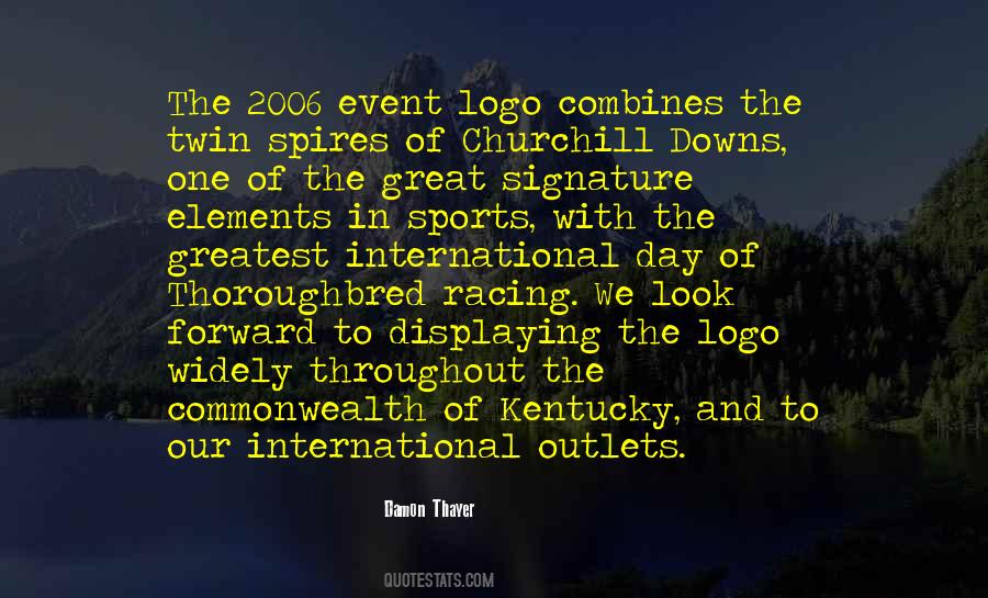 Damon Thayer Quotes #296304 Damon Thayer Quotes #296304