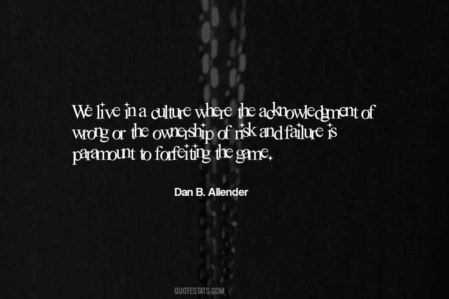 Dan B. Allender Quotes #1403270