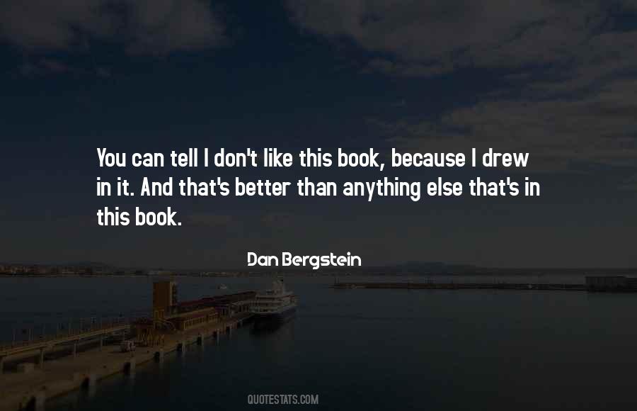 Dan Bergstein Quotes #901945