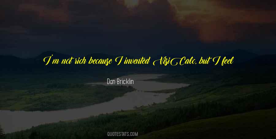 Dan Bricklin Quotes #1106910