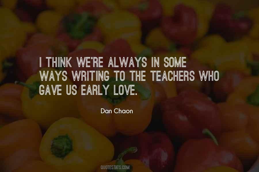 Dan Chaon Quotes #161208