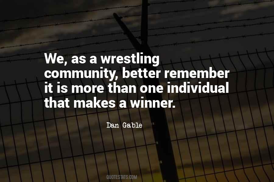 Dan Gable Quotes #870069