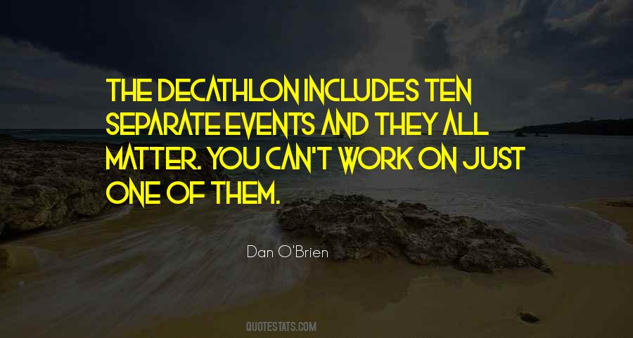 Dan O'Brien Quotes #714214