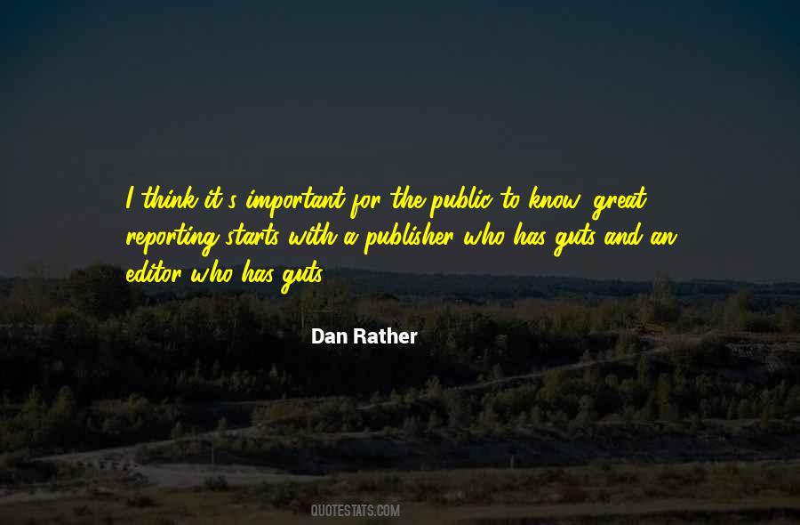 Dan Rather Quotes #122209